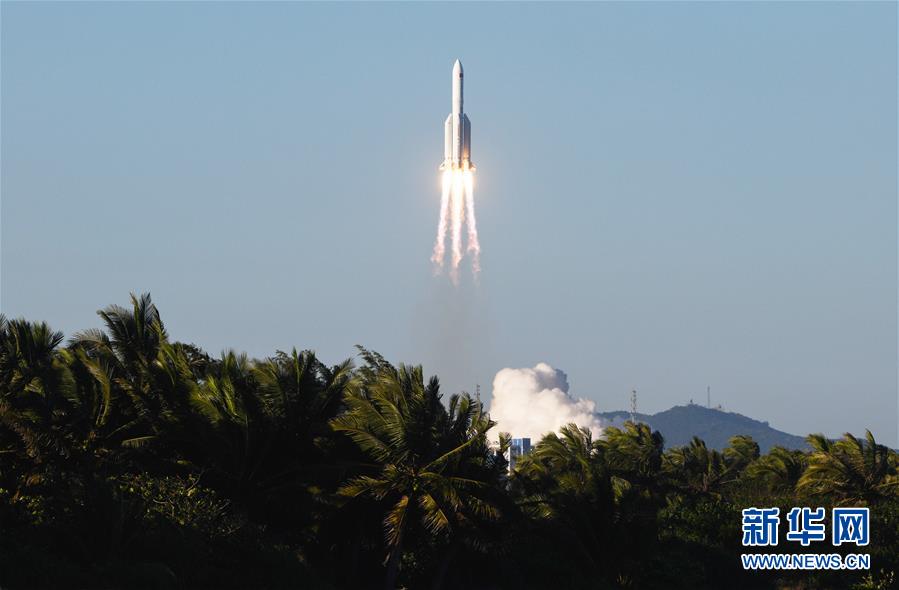 (图文互动)(5)长征五号B运载火箭首飞成功 我国载人航天工程“第三步”任务开启